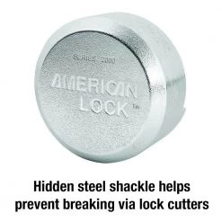 American Lock Heavy Duty Outdoor Padlock with Key, Hidden Shackle 11 American Lock Heavy Duty Outdoor Padlock with Key, Hidden Shackle -Safety & Security Tools Sales Shop american lock padlocks a2000dsen 4f 1000
