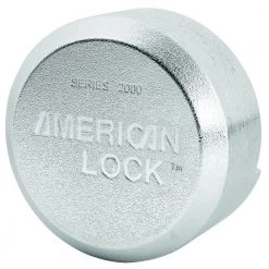 American Lock Heavy Duty Outdoor Padlock with Key, Hidden Shackle
