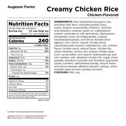 AUGASON FARMS 29.35 Oz. Creamy Chicken-Flavored Rice, Two 8-Serving Pouches 11 AUGASON FARMS 29.35 Oz. Creamy Chicken-Flavored Rice, Two 8-Serving Pouches -Safety & Security Tools Sales Shop augason farms emergency response kits 5 90210 1f 1000