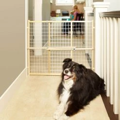 Unbranded Wide Wire Mesh Gate -Safety & Security Tools Sales Shop baby gates 4615 1f 1000