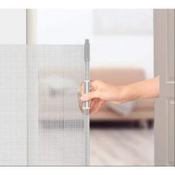 JOOL BABY PRODUCTS 54 in. x 34 in. Retractable Baby and Pet Safety Gate, Extra Wide Indoor and Outdoor, Gray by Jool Baby -Safety & Security Tools Sales Shop baby gates rsg gry 4f 1000