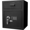 BARSKA 1.1 cu. ft. Steel Large Keypad Depository Safe, Black -Safety & Security Tools Sales Shop barska drop safes ax11930 64 1000
