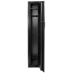 BARSKA 1.83 cu. ft. 4-Gun Tall Biometric Safe, Black Matte -Safety & Security Tools Sales Shop barska gun cabinets ax11652 1f 1000