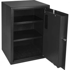 BARSKA 1.45 cu. ft. Large Safe with Biometric Lock, Black Matte -Safety & Security Tools Sales Shop barska office safes ax11650 44 1000