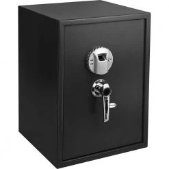 BARSKA 1.45 cu. ft. Large Safe with Biometric Lock, Black Matte -Safety & Security Tools Sales Shop barska office safes ax11650 4f 1000