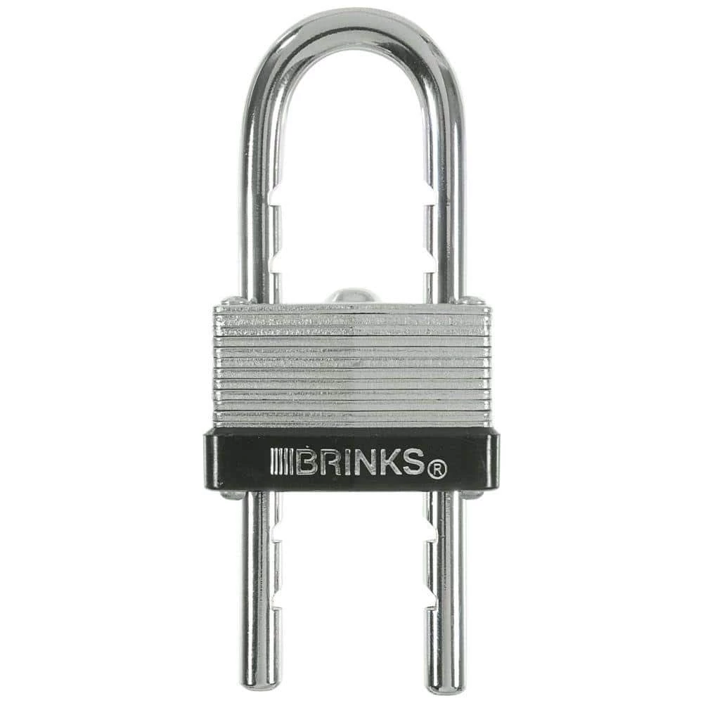 Brinks 1-9/16 in. (40 mm) Laminated Steel Warded Lock with Adjustable Shackle 3 Brinks 1-9/16 in. (40 mm) Laminated Steel Warded Lock with Adjustable Shackle