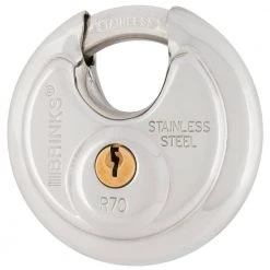 Brinks Stainless Steel Shielded Lock -Safety & Security Tools Sales Shop brinks padlocks 173 70001 4f 1000