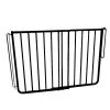 Cardinal Gates 30 in. H x 27 in. to 42.5 in. W x 2 in. D Stairway Special Safety Gate in Black -Safety & Security Tools Sales Shop cardinal gates baby gates ss30 bk c 64 1000