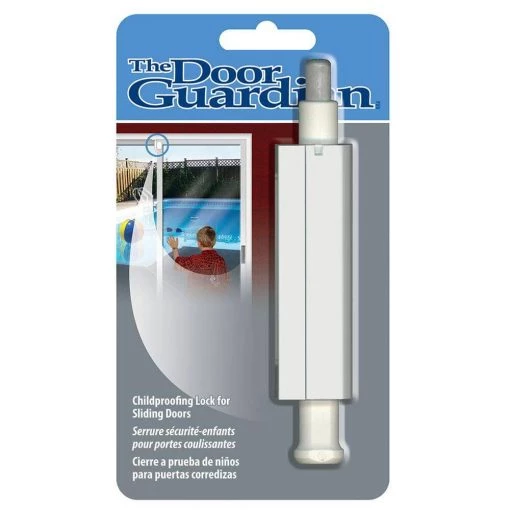 Cardinal Gates Patio Door Guardian -Safety & Security Tools Sales Shop cardinal gates child proof safety locks latches pdg01 w c 64 1000