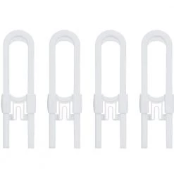JOOL BABY PRODUCTS Child Safety Sliding Cabinet Locks - Baby Proof Knobs, Handles and Doors - U Shape - Jool Baby (4 -Pack) 10 JOOL BABY PRODUCTS Child Safety Sliding Cabinet Locks - Baby Proof Knobs, Handles and Doors - U Shape - Jool Baby (4 -Pack) -Safety & Security Tools Sales Shop child proof safety locks latches scl 104 1f 1000