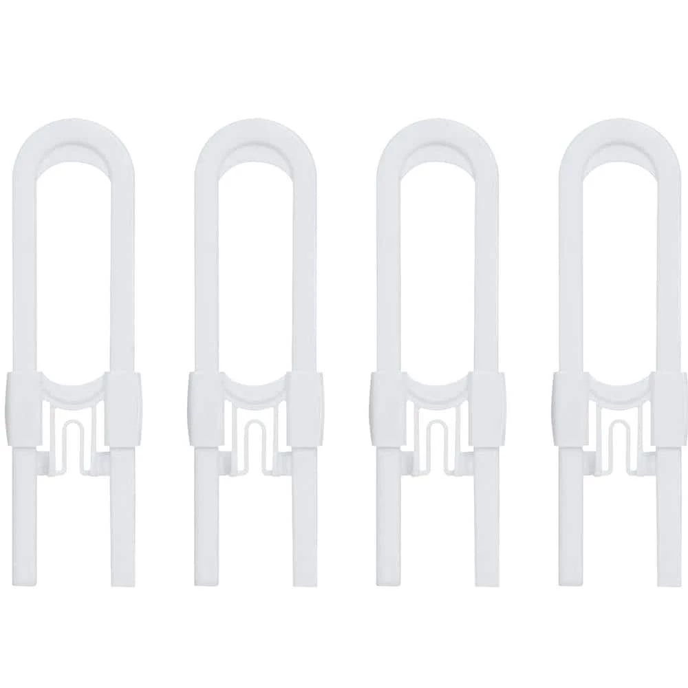 JOOL BABY PRODUCTS Child Safety Sliding Cabinet Locks - Baby Proof Knobs, Handles and Doors - U Shape - Jool Baby (4 -Pack) 6 JOOL BABY PRODUCTS Child Safety Sliding Cabinet Locks - Baby Proof Knobs, Handles and Doors - U Shape - Jool Baby (4 -Pack) - Image 4