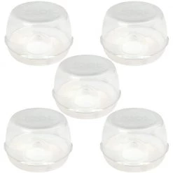 JOOL BABY PRODUCTS Clear Stove Knob Covers Child Safety Stove Guards, Large Universal Design - by Jool Baby (5-Pack)