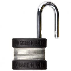 Commando Lock Heavy Duty Steel Keyed 2-Bumper 1-3/4 in. Keyed Padlock W 1-1/8 in. Alloy Shackle High Security Storage Lock (4-Pack) -Safety & Security Tools Sales Shop commando lock padlocks 1204 40 1000