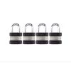 Commando Lock Heavy Duty Steel Keyed 2-Bumper 1-3/4 in. Keyed Padlock W 1-1/8 in. Alloy Shackle High Security Storage Lock (4-Pack) -Safety & Security Tools Sales Shop commando lock padlocks 1204 64 1000