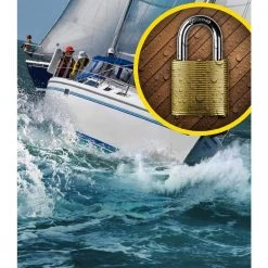 Commando Lock Marine Heavy Duty Brass Rustproof Keyed Padlock 1-3/4 in. W 1-1/8 in. Alloy Shackle Weather Resistant (2-Pack) -Safety & Security Tools Sales Shop commando lock padlocks 3002 66 1000