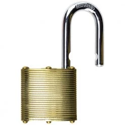 Commando Lock Marine Heavy Duty Brass Rustproof Keyed Padlock 1-3/4 in. W 1-1/8 in. Alloy Shackle Weather Resistant (4-Pack) -Safety & Security Tools Sales Shop commando lock padlocks 3004 40 1000