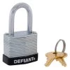 Defiant LK 30 mm 1 in. Laminated Steel Shackle Keyed Padlock -Safety & Security Tools Sales Shop defiant padlocks dft 300ls 64 1000