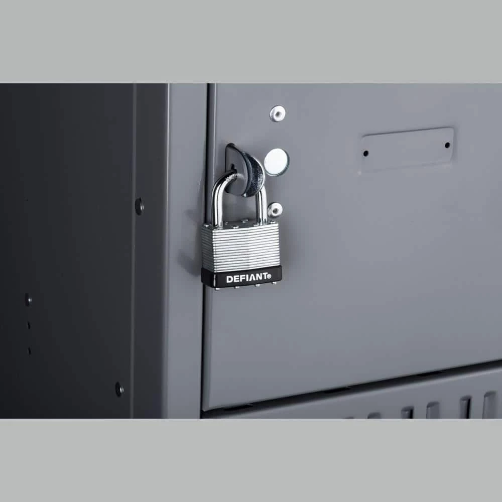 Defiant LK 40 mm 1 in. Laminated Steel Shackle Keyed Padlock 12 Defiant LK 40 mm 1 in. Laminated Steel Shackle Keyed Padlock - Image 10