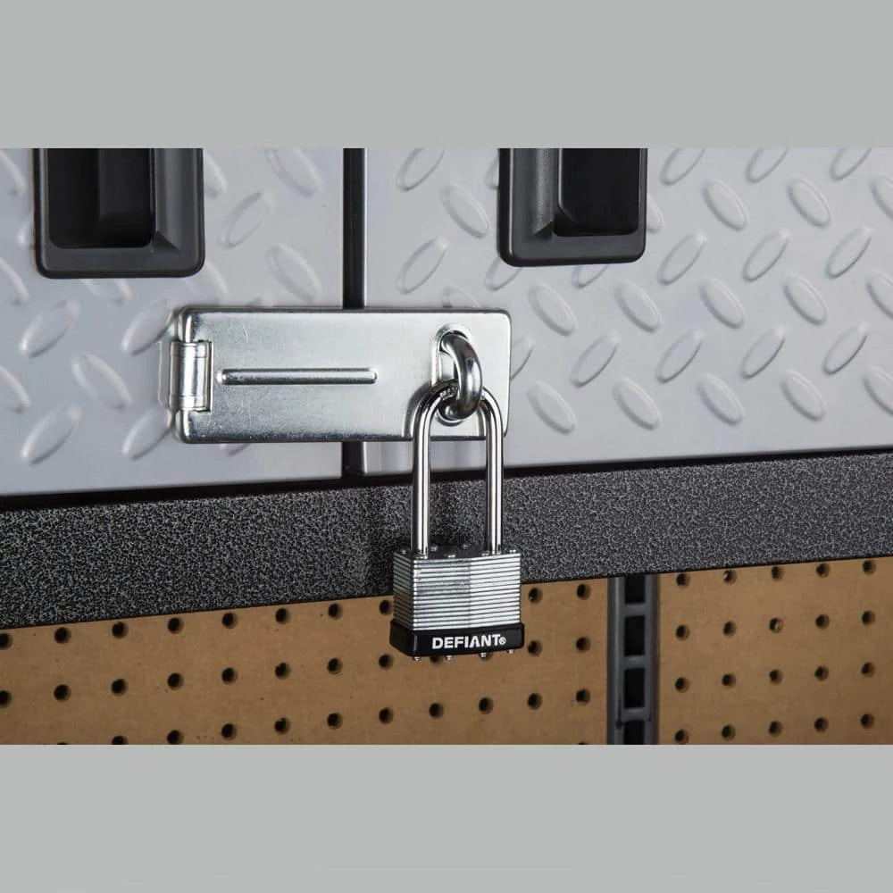 Defiant LK 40 mm Laminated Steel 2 in. Shackle Keyed Padlock (3-Pack) 10 Defiant LK 40 mm Laminated Steel 2 in. Shackle Keyed Padlock (3-Pack) - Image 8