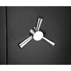 Unbranded 5-Gun Digital Electronic Gun Safe - Rifle Cabinet with Keypad, 2 Manual Override Keys, Ammon Lockbox and Firearm Rack -Safety & Security Tools Sales Shop gun cabinets 801818hat fa 1000