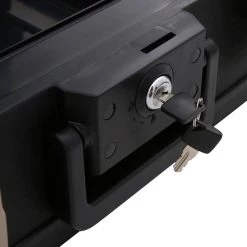 Honeywell 0.39 cu. ft. Molded Fire Resistant and Waterproof Legal Document Storage Chest with Key and Double Latch Lock -Safety & Security Tools Sales Shop honeywell document safes 1104 40 1000