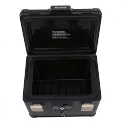Honeywell 0.60 cu. ft. Molded Fire Resistant and Waterproof Filing Chest Safe with Key and Double Latch Lock -Safety & Security Tools Sales Shop honeywell home safes 1106 4f 1000