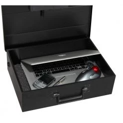 Honeywell 0.48 cu. ft. Fire Resistant Steel Laptop Security Box with Programmable Digital Lock -Safety & Security Tools Sales Shop honeywell home safes 6110 31 1000