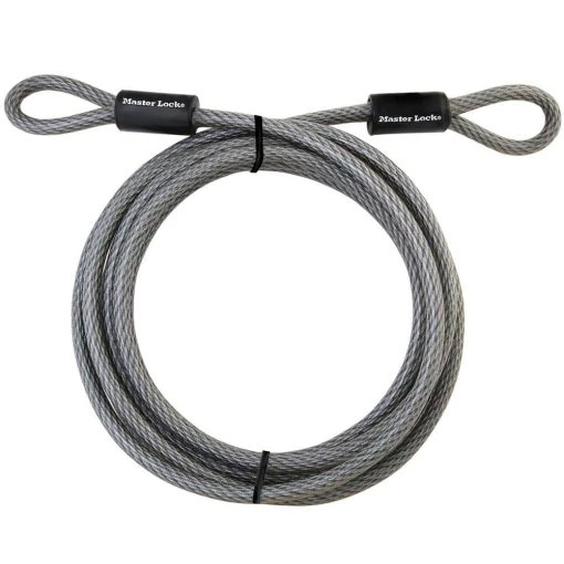 Master Lock Steel Cable with Looped Ends, 15 ft. Long -Safety & Security Tools Sales Shop master lock cable locks 72dcc 64 1000