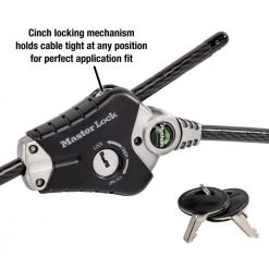 Master Lock Cable Lock with Key -Safety & Security Tools Sales Shop master lock cable locks 8428kadpfccsen 4f 1000