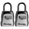 Master Lock Lock Box, Resettable Combination Dials, 2 Pack -Safety & Security Tools Sales Shop master lock key lock boxes 5400dhc 64 1000 1