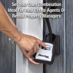 Master Lock Lock Box, Resettable Combination Dials, 2 Pack -Safety & Security Tools Sales Shop master lock key lock boxes 5400thc 1f 1000