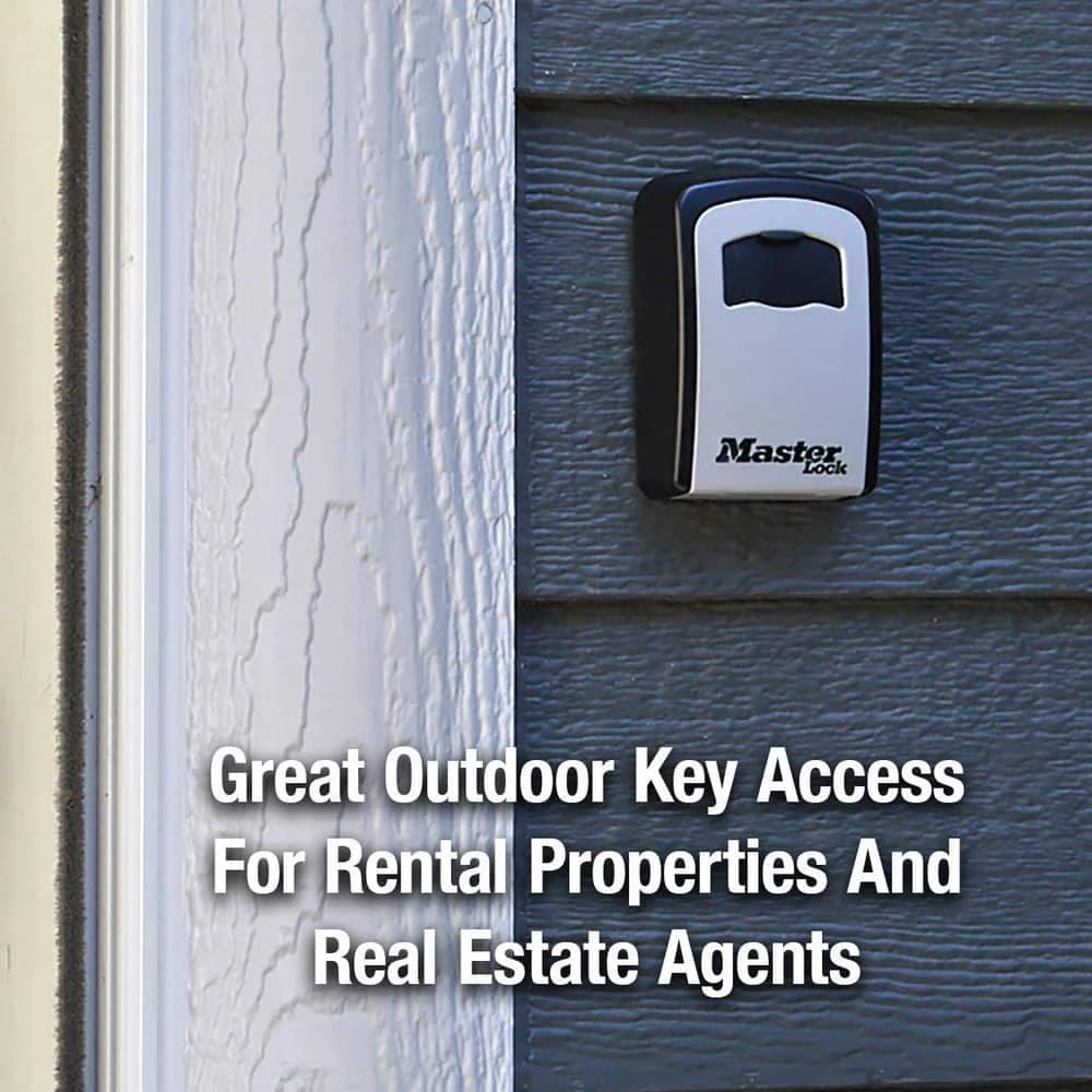 Master Lock Lock Box, Resettable Combination Dials 4 Master Lock Lock Box, Resettable Combination Dials - Image 2