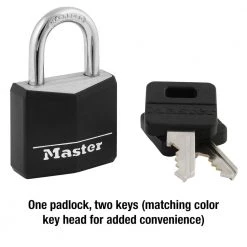 Master Lock 1-3/16 in. Wide Keyed Padlock 131D -Safety & Security Tools Sales Shop master lock padlocks 131dhchd 44 1000