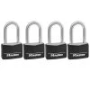 Master Lock Lock with Key, 1-9/16 in. Wide, 1-1/2 in. Shackle, 4 Pack -Safety & Security Tools Sales Shop master lock padlocks 141qlfhc 64 1000