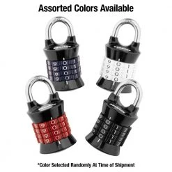 Master Lock Combination Locker Lock, Resettable, Assorted Colors -Safety & Security Tools Sales Shop master lock padlocks 1535dhc 1f 1000
