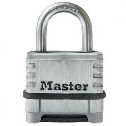 Master Lock Stainless Steel Outdoor Combination Lock, Resettable