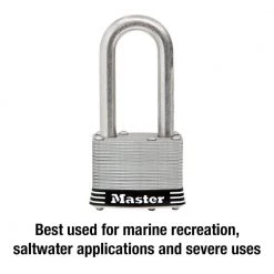 Master Lock Stainless Steel Outdoor Padlock with Key, 1-3/4 in. Wide, 2 in. Shackle, 2 Pack -Safety & Security Tools Sales Shop master lock padlocks 1sstlh c3 1000