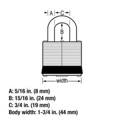 Master Lock Outdoor Padlock with Key, 1-3/4 in. Wide, 2 Pack -Safety & Security Tools Sales Shop master lock padlocks 1thc 44 1000