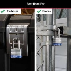 Master Lock Outdoor Padlock with Key, 1-9/16 in. Wide, 1-1/2 in. Shackle -Safety & Security Tools Sales Shop master lock padlocks 3kadlfhc 1f 1000