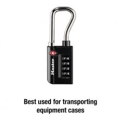 Master Lock TSA Approved Combination Luggage Lock, Resettable, Extended Shackle -Safety & Security Tools Sales Shop master lock padlocks 4696dhc 4f 1000