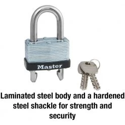 Master Lock Lock with Key, 1-3/4in. Wide, Adjustable Shackle -Safety & Security Tools Sales Shop master lock padlocks 510dhc 4f 1000