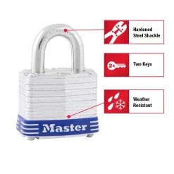 Master Lock Outdoor Padlock with Key, 1-9/16 in. Wide -Safety & Security Tools Sales Shop master lock padlocks 5kadhc c3 1000