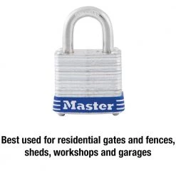 Master Lock Outdoor Padlock with Key, 1-1/8 in. Wide -Safety & Security Tools Sales Shop master lock padlocks 7kadcc c3 1000