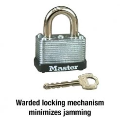 Master Lock Lock with Key, 1-1/2in. Wide -Safety & Security Tools Sales Shop master lock padlocks 8596dhc 1f 1000