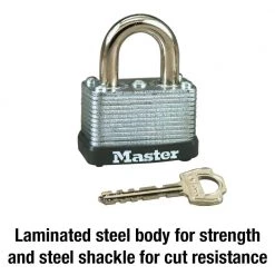 Master Lock Lock with Key, 1-1/2in. Wide -Safety & Security Tools Sales Shop master lock padlocks 8596dhc 4f 1000