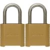 Master Lock Outdoor Combination Lock, 1-1/2 in. Shackle, Resettable, 2 Pack -Safety & Security Tools Sales Shop master lock padlocks 875tlf 64 1000