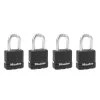 Master Lock Heavy Duty Outdoor Padlock with Key, 1-7/8 in. Wide, 1-1/2 in. Shackle, 4 Pack -Safety & Security Tools Sales Shop master lock padlocks m115xqlfccsen 64 1000