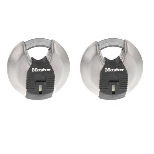 Master Lock Heavy Duty Outdoor Shrouded Padlock with Key, 2-3/4 in. Wide, 2 Pack -Safety & Security Tools Sales Shop master lock padlocks m40xtccsen 64 1000