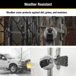 Master Lock Heavy Duty Outdoor Shrouded Padlock with Key, 3-1/8 in. Wide -Safety & Security Tools Sales Shop master lock padlocks m50xkadccsen 1f 1000