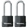Master Lock Heavy Duty Outdoor Padlock with Key, 2-1/8 in. Wide, 2-1/2 in. Shackle, 2 Pack -Safety & Security Tools Sales Shop master lock padlocks m515xtljhcsec 64 1000